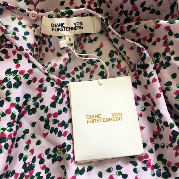 NWT Diane von Furstenberg Ivette Silk Maxi Dress - Picture 5 of 13